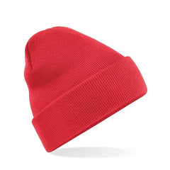 Beechfield Beanie Muts - Rood