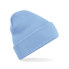 Beechfield Beanie Muts - Lichtblauw