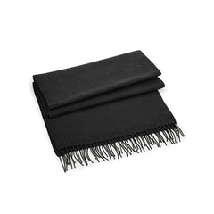 Klassiek Geweven Sjaal – Luxe Soft - Zwart