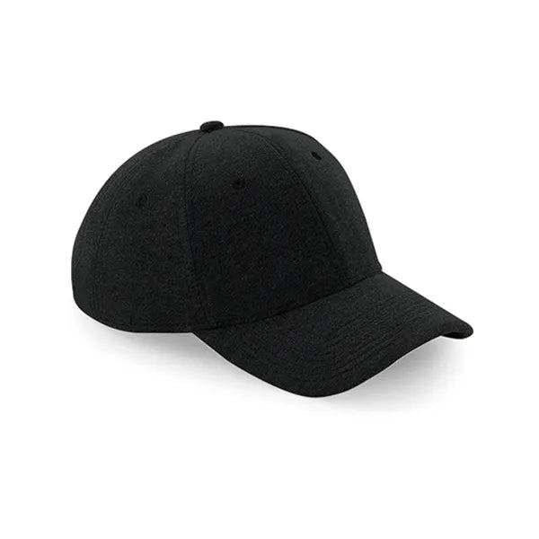 Baseballpet van jersey stof, Zwart - 24CB677