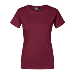 T-shirt Getailleerd Promodoro - Bordeaux