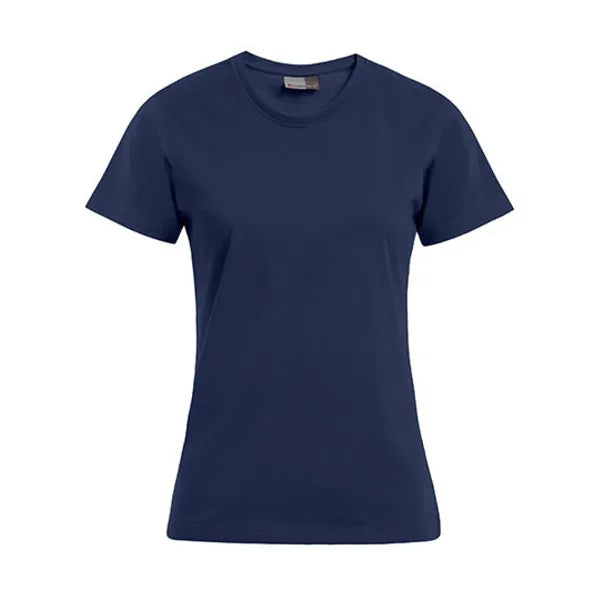 Promodoro getailleerd dames-T-shirt, Marineblauw - 24E3005