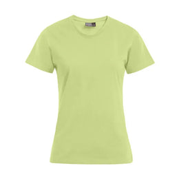 t-shirt getailleerd promodoro wild lime voorzijde 24e3005