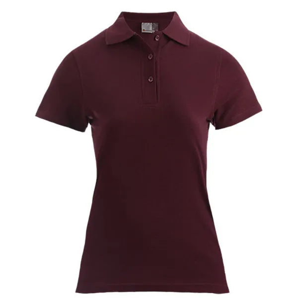 polo shirt katoen promodoro burgundy voorzijde 24e4005f