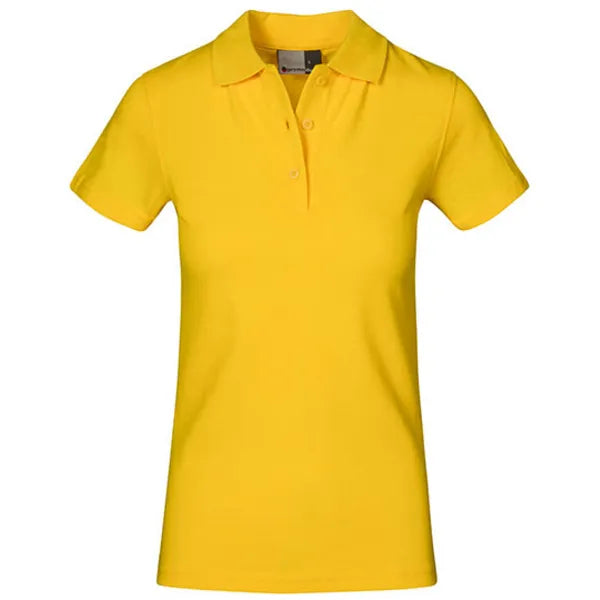 polo shirt katoen promodoro goud voorzijde 24e4005f