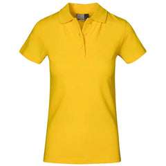 Katoen Polo Shirt - Promodoro Geel