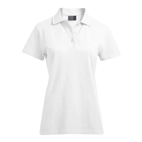 polo shirt katoen promodoro wit voorzijde 24e4005f