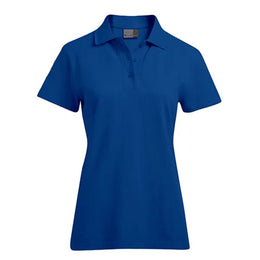 Promodoro katoenen damespolo, Kobaltblauw - 24E4005F