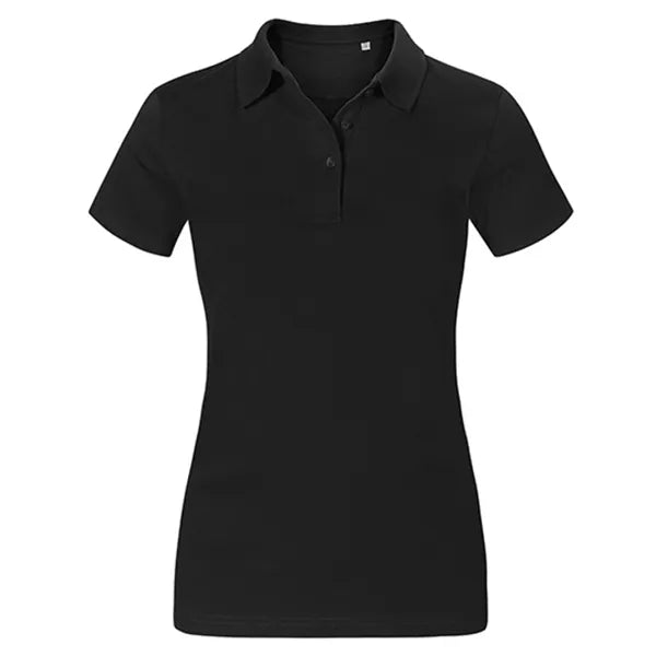 polo shirt jersey promodoro zwart voorzijde 24e4025