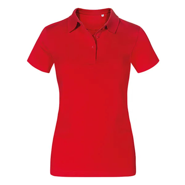 Promodoro jersey damespolo, Rood - 24E4025