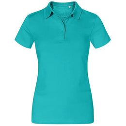 Promodoro jersey damespolo, Turquoise - 24E4025