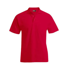 Promodoro Poloshirt: Zware Kwaliteit en Piqué Look - Rood