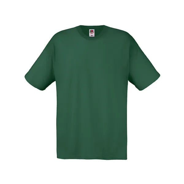 Fruit of the Loom heren-T-shirt, Flessengroen - 24F110