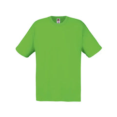 Stijlvolle Heren T-shirts van Fruit of the Loom - Lime Groen