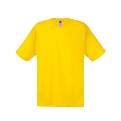 T-shirt korte mouw - Geel