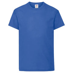 T-shirts voor Kinderen van Fruit of the loom - Kobaltblauw