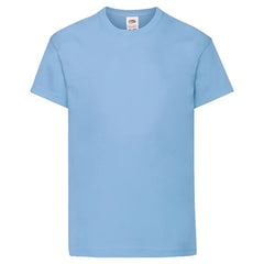 T-shirts voor Kinderen van Fruit of the loom - Zachtblauw
