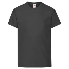 T-shirts voor Kinderen van Fruit of the loom - Zwart
