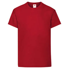 T-shirts voor Kinderen van Fruit of the loom - Brick Red