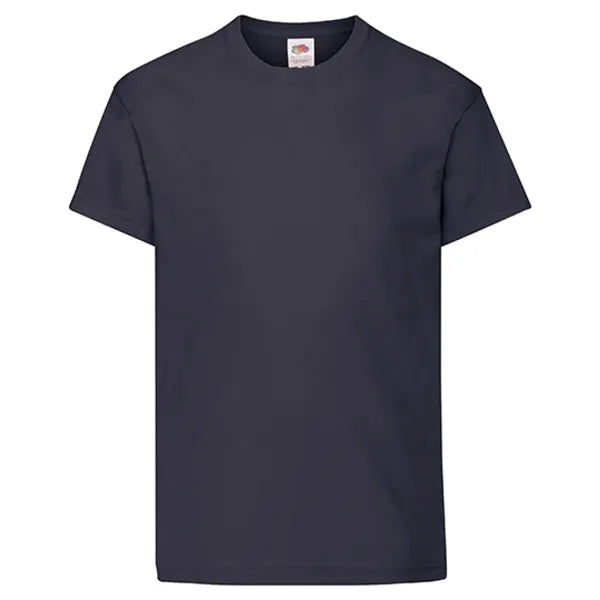t-shirt original 140 gram deep navy voorzijde 24f110k