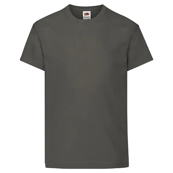 t-shirt original 140 gram flessen groen voorzijde 24f110k