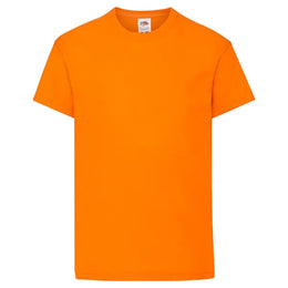 t-shirt original 140 gram oranje voorzijde 24f110k