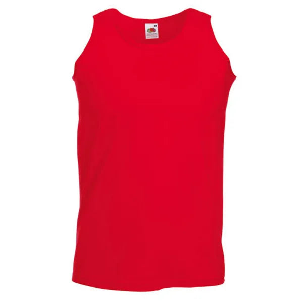 tanktop regular fit fruit of the loom rood voorzijde 24f260     