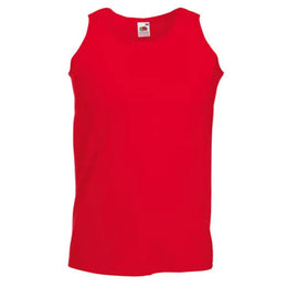 tanktop regular fit fruit of the loom rood voorzijde 24f260     
