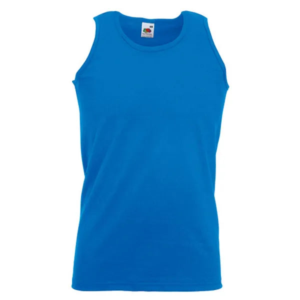 tanktop regular fit fruit of the loom royalblue voorzijde 24f260     