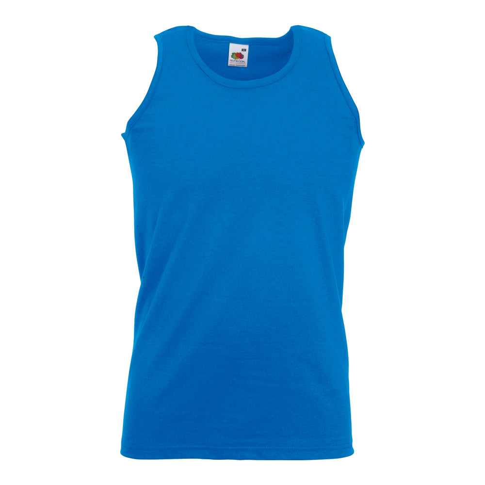 tanktop regular fit fruit of the loom royalblue voorzijde 24f260     