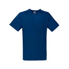 V-hals T-shirt van Fruit of the Loom - Navy