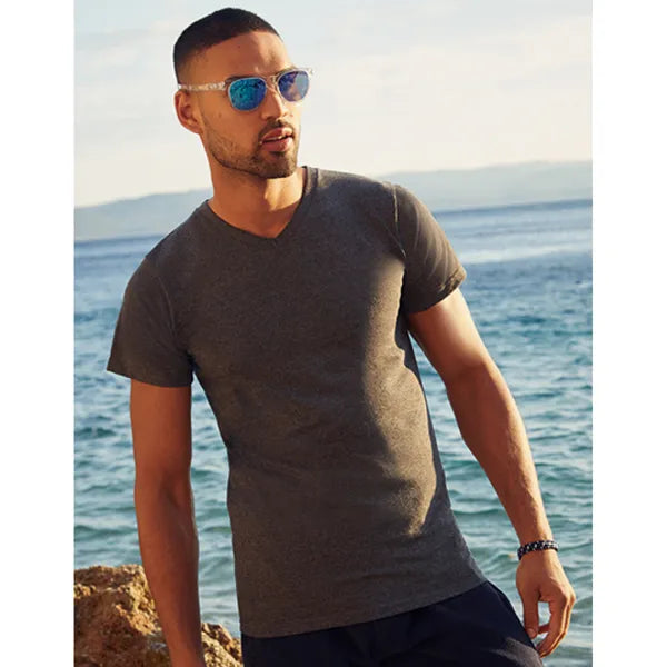 t shirt v hals fruit of the loom sfeer  foto 24f270