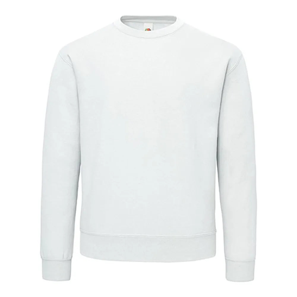 Fruit of the Loom sweater met ronde hals, Wit - 24F276