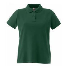 Premium Dames Poloshirt – Fruit of the Loom Leger Groen