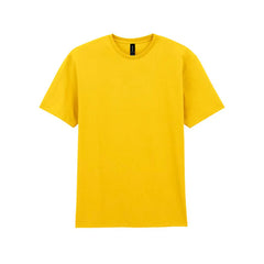Gildan T-shirt 100% katoen bedrukken - Geel