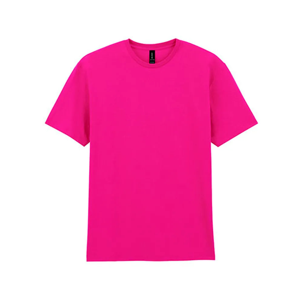 Gildan T-shirt 100% katoen bedrukken - Fuchsia