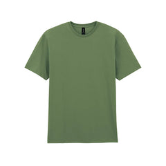 Gildan T-shirt 100% katoen bedrukken - Leger Groen