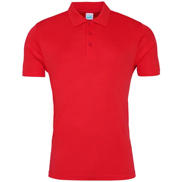 Sport polo van Just Cool, Rood - 24JC021