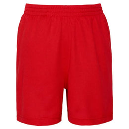 sportbroekje short just cool rood voorzijde 24jc080j