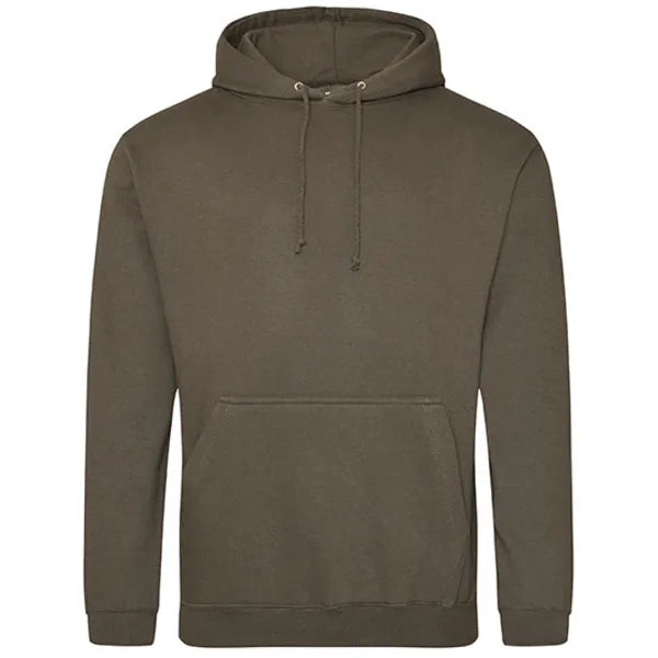 hoodie regular fit just hoods darkolive voorzijde 24jh001
