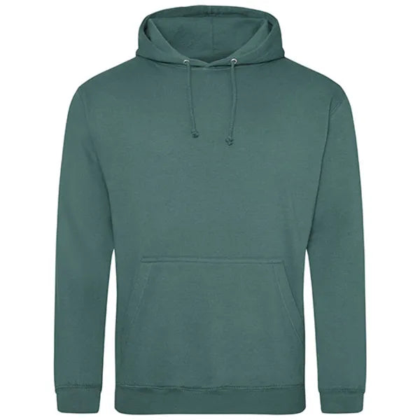 hoodie regular fit just hoods mosgroen voorzijde 24jh001