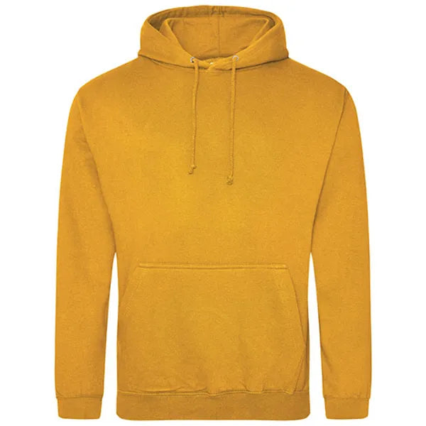hoodie regular fit just hoods mustard voorzijde 24jh001