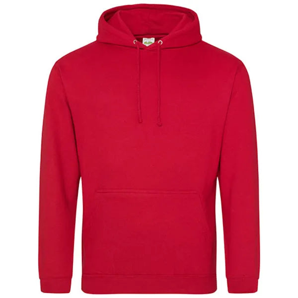 hoodie regular fit just hoods rood voorzijde 24jh001
