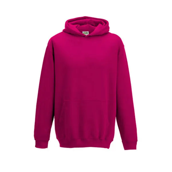 hoodie kids just hoods meganta voorzijde 24jh001k