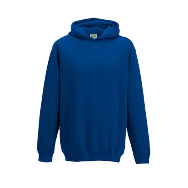 hoodie kids just hoods royalblue voorzijde 24jh001k