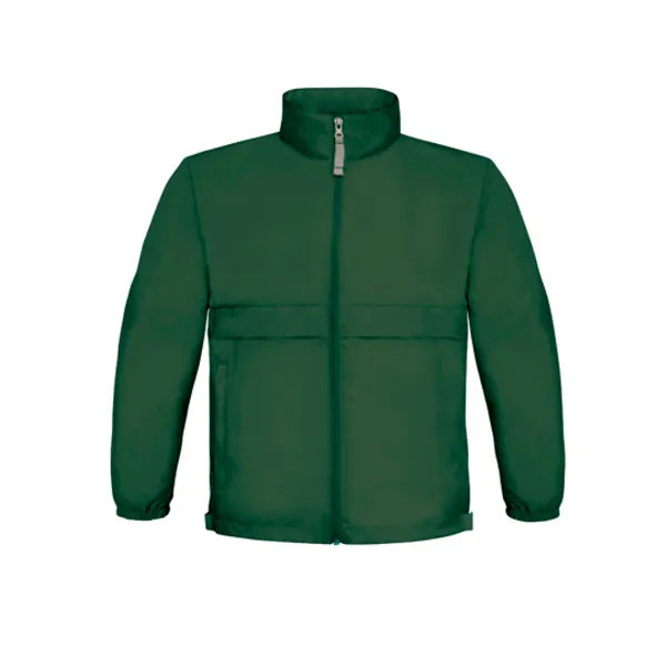 jas regular fit benc kind flessen groen voorzijde 24jk950
