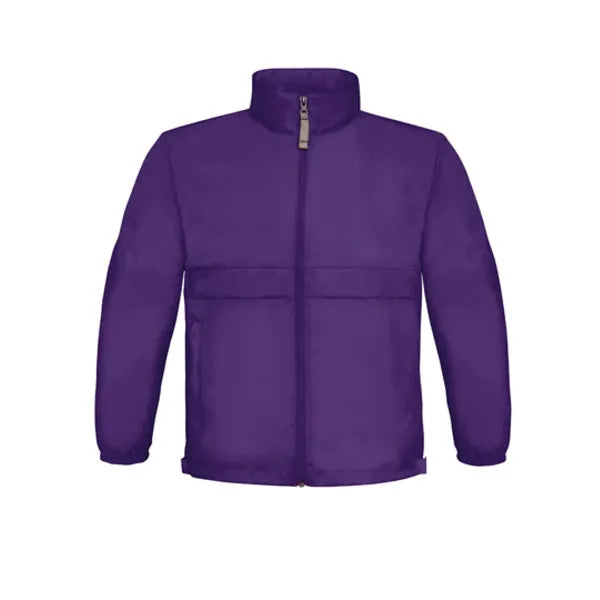 jas regular fit benc kind paars voorzijde 24jk950