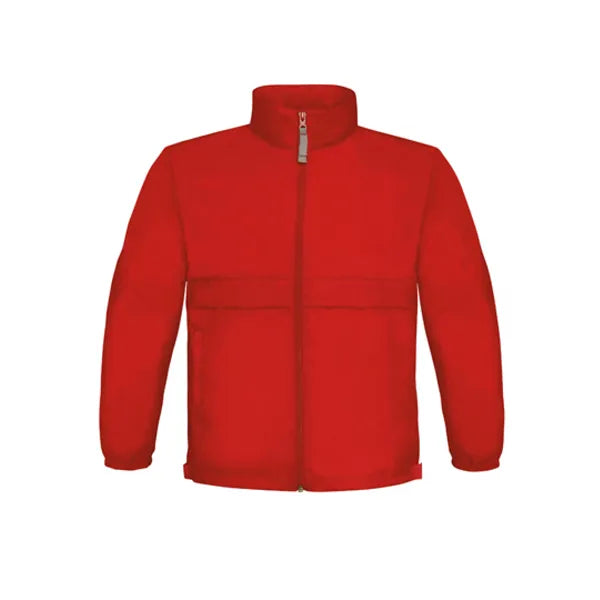 jas regular fit benc kind rood voorzijde 24jk950