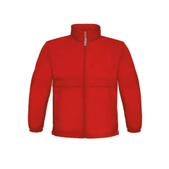 Regular Fit Kinderjas van B&C Rood