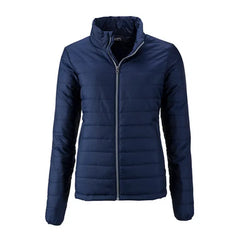 Gevoerde Waterafstotende Jas voor Dames – James+Nicholson Navy